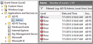 Dica de solução de erro de ADFS com ASP.NET MVC