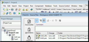 Controle de versão de projetos Delphi 7 no TFS