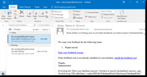 Como instalar um servidor de email na máquina virtual de Visual Studio ALM (VSALM VM)