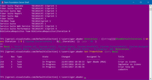 Como obter a iteração atual de vários times