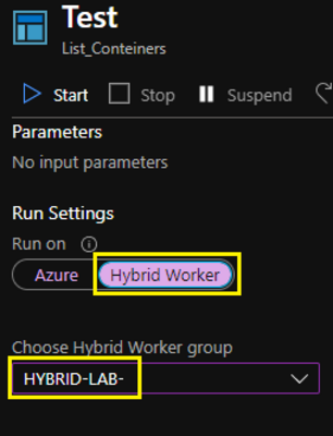 Hybrid Runbook Worker